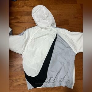 Nike White Windbreaker/jacket